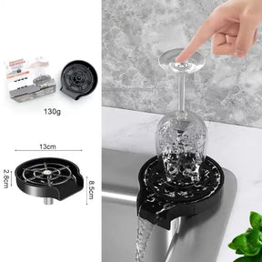 High Pressure Faucet Glass Rinser Automatic Cup Washer Bar Kitchen