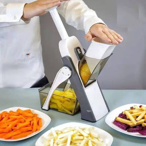 4-in-1 Adjustable Vertical Vegetable Cutter, Perfect Kitchen Gadget