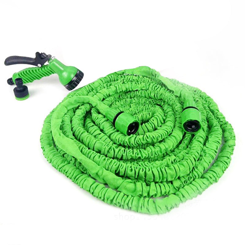 50FT Magic Hose Expandable Garden Hose Pipe With Spray Gun For Watering And Car Wash (Random Colour)