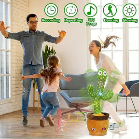 Dancing Cactus Rechargeable Toy ( With Android Cable)