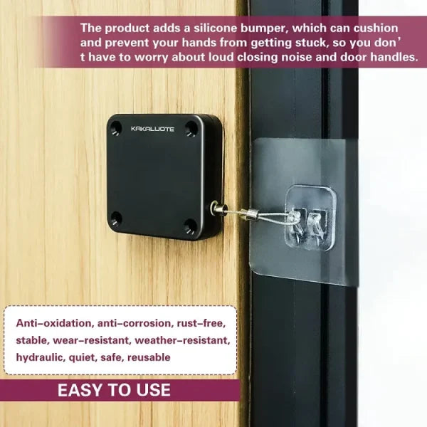 Punch-free Automatic Sensor Door Closer (Big Size)