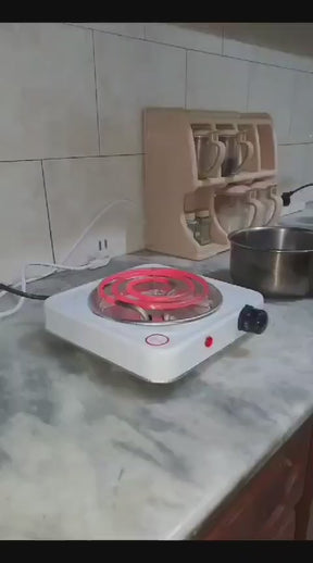 Electric Stove For Cooking, Hot Plate Heat Up In Just 2 Mins, Easy To Clean, (random Color )